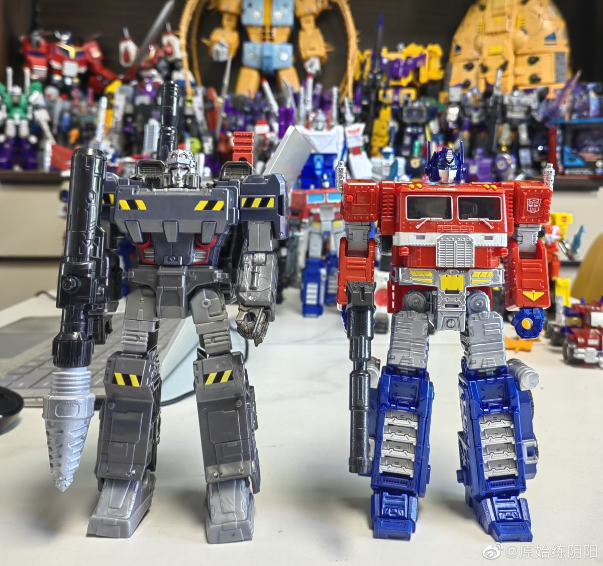 Complete Origin Miner Megatron Images from Transformers